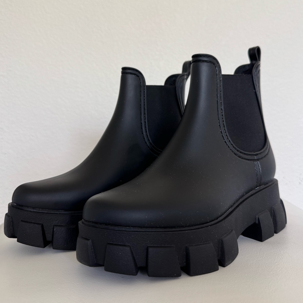 Jeffrey Campbell Play Chunky Platform Chelsea Boot Waterproof